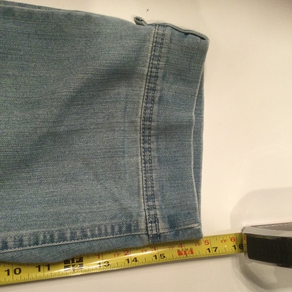 Gloria Vanderbilt Light Wash Skimmer Capri Size 10 - Picture 13 of 13